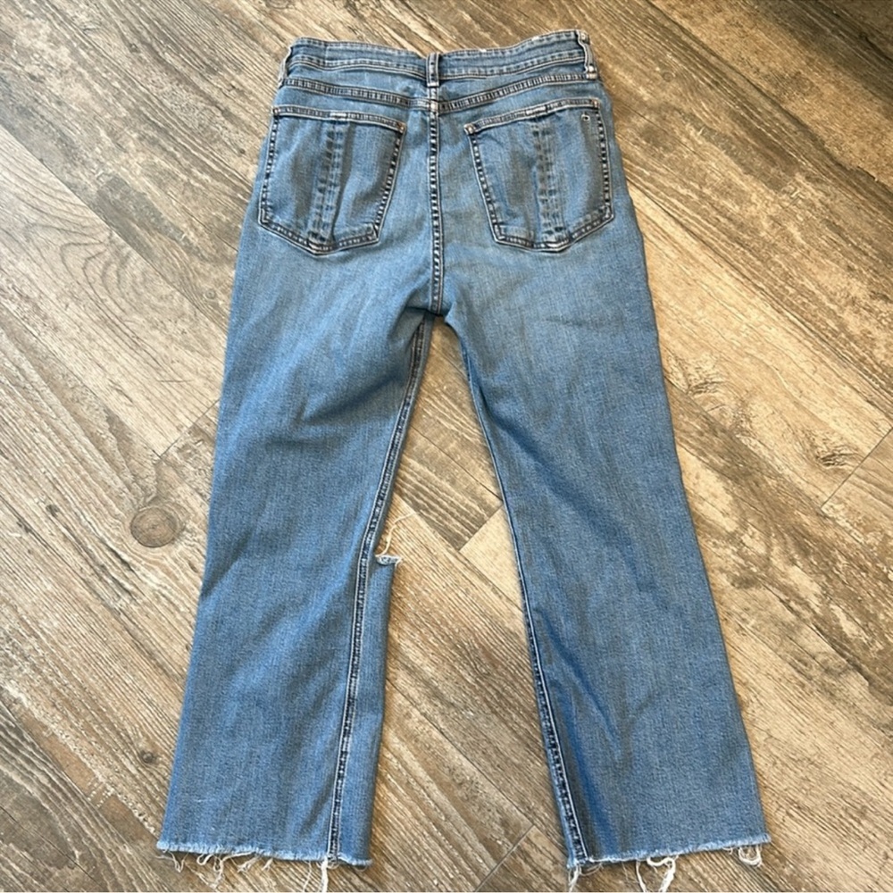 🖤rag & bone Distressed Blue Jeans - Picture 3 of 5